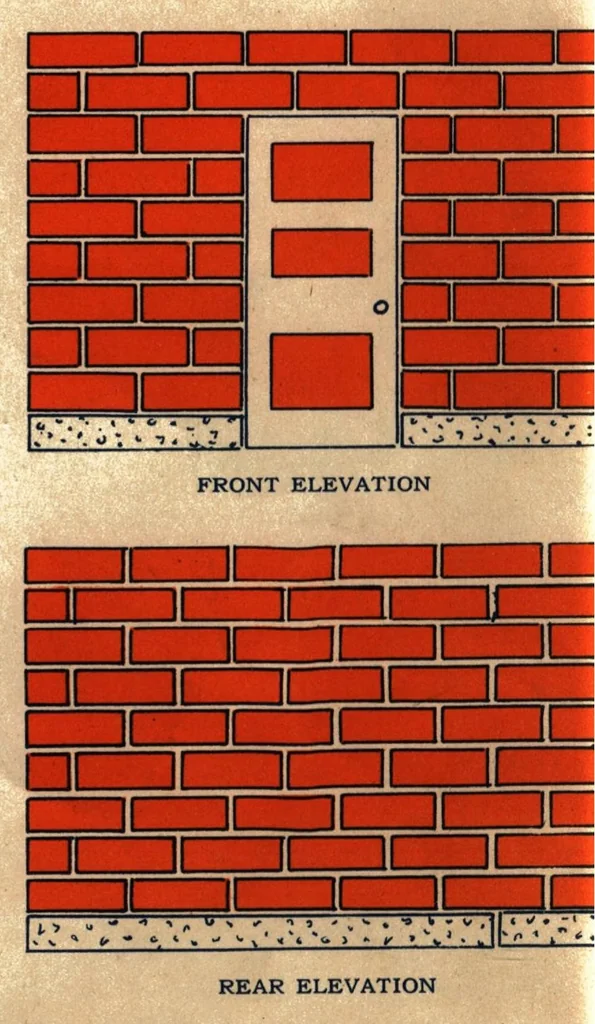 An illustration from Lincoln bricks., 1930, leaf 3