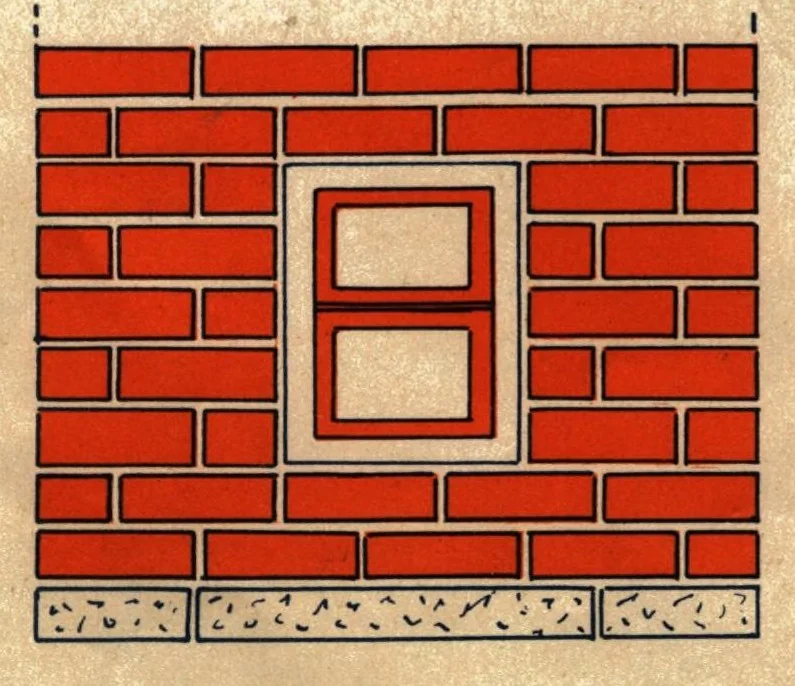 An illustration from Lincoln bricks., 1930, leaf 3