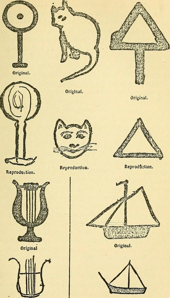 An illustration from L'inconnu= The unknown, 1900, leaf 314