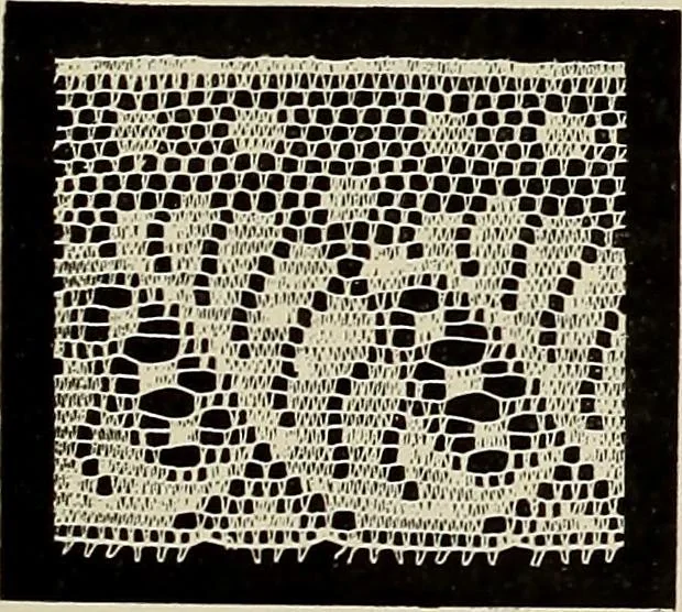 An illustration from L'Industrie des tulles & dentelles mécaniques dans Le Pas-de-Calais, 1815-1900, 1900, leaf 100