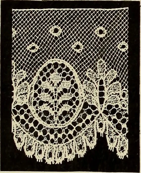 An illustration from L'Industrie des tulles & dentelles mécaniques dans Le Pas-de-Calais, 1815-1900, 1900, leaf 132