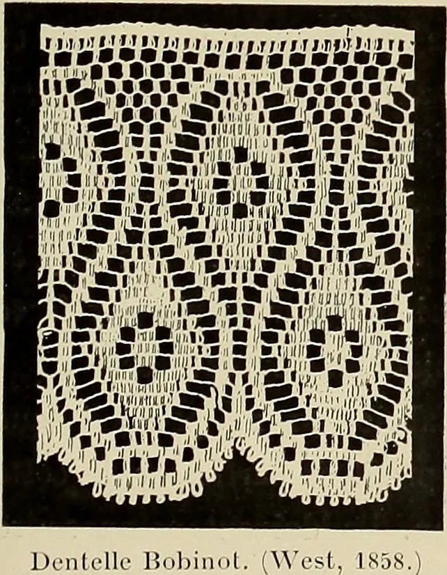An illustration from L'Industrie des tulles & dentelles mécaniques dans Le Pas-de-Calais, 1815-1900, 1900, leaf 134