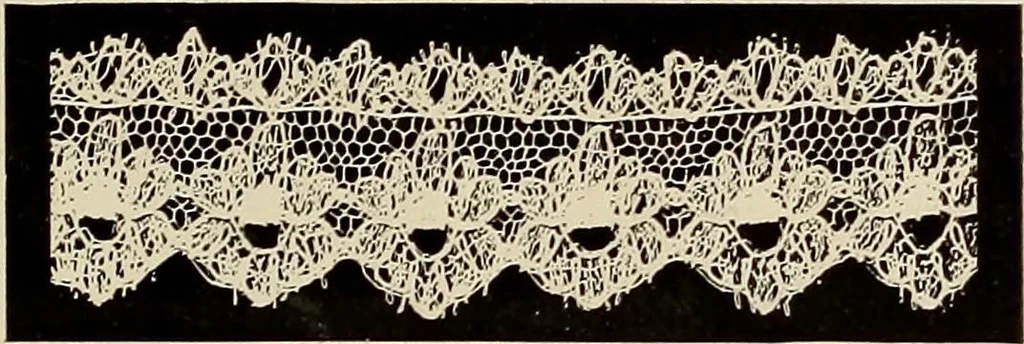 An illustration from L'Industrie des tulles & dentelles mécaniques dans Le Pas-de-Calais, 1815-1900, 1900, leaf 164