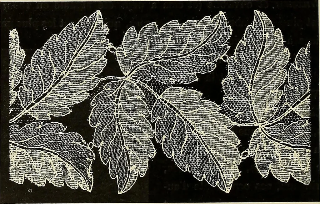 An illustration from L'Industrie des tulles & dentelles mécaniques dans Le Pas-de-Calais, 1815-1900, 1900, leaf 177