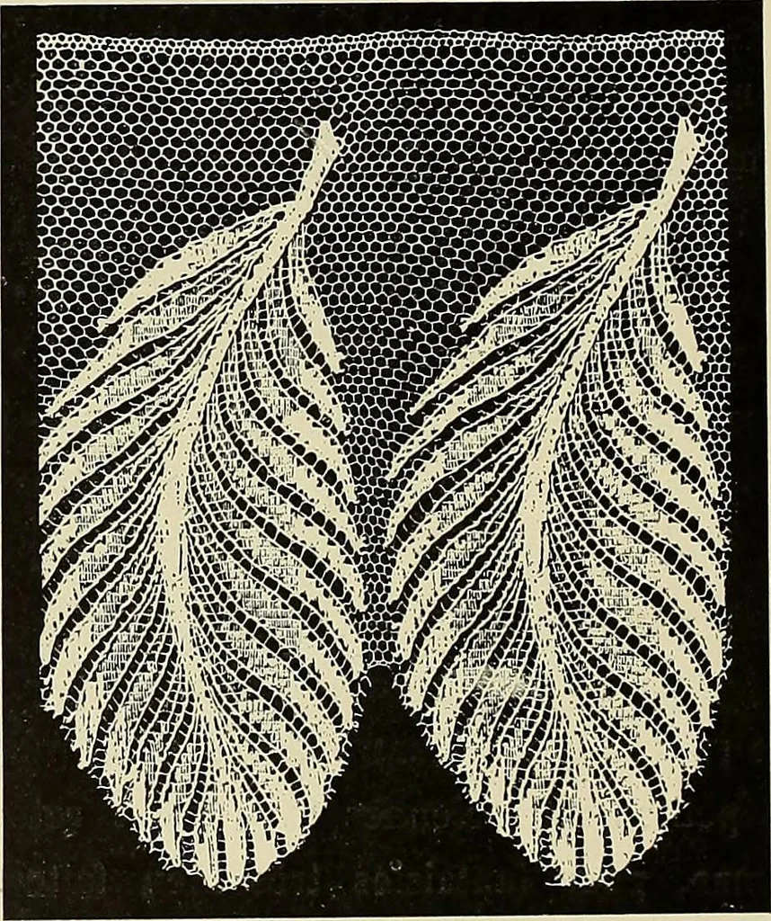 An illustration from L'Industrie des tulles & dentelles mécaniques dans Le Pas-de-Calais, 1815-1900, 1900, leaf 179
