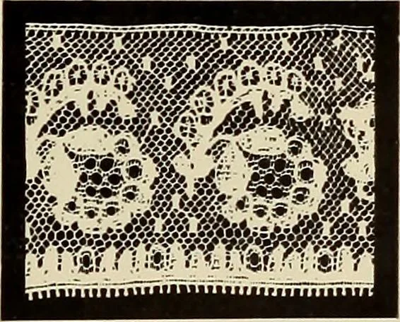 An illustration from L'Industrie des tulles & dentelles mécaniques dans Le Pas-de-Calais, 1815-1900, 1900, leaf 188