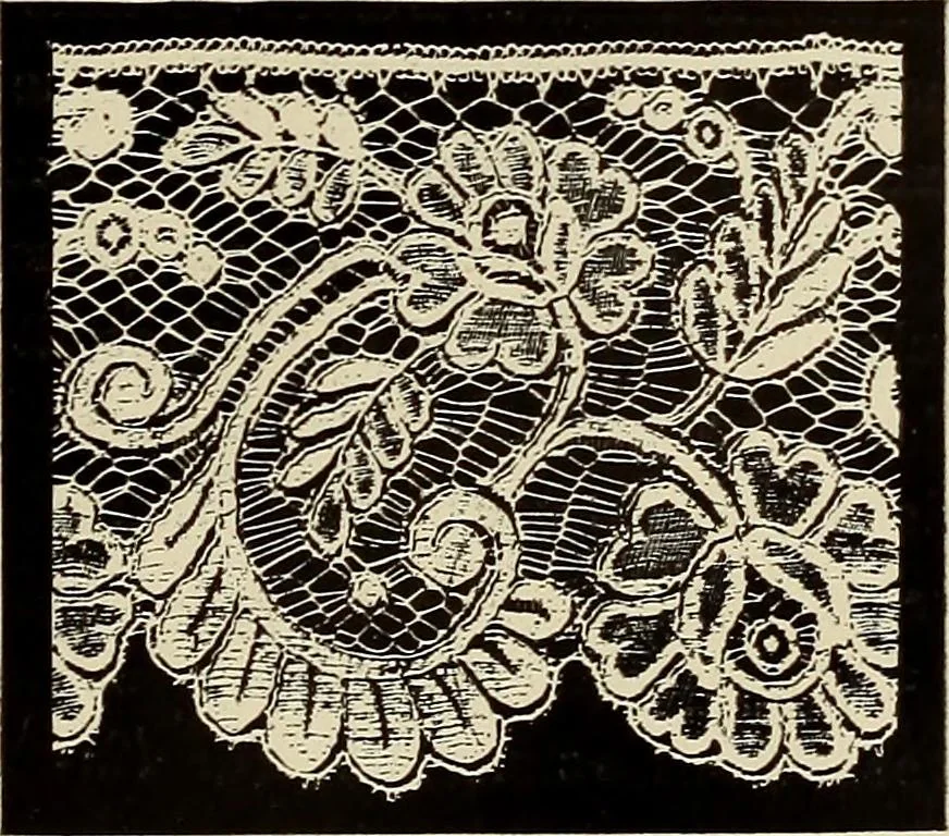 An illustration from L'Industrie des tulles & dentelles mécaniques dans Le Pas-de-Calais, 1815-1900, 1900, leaf 192