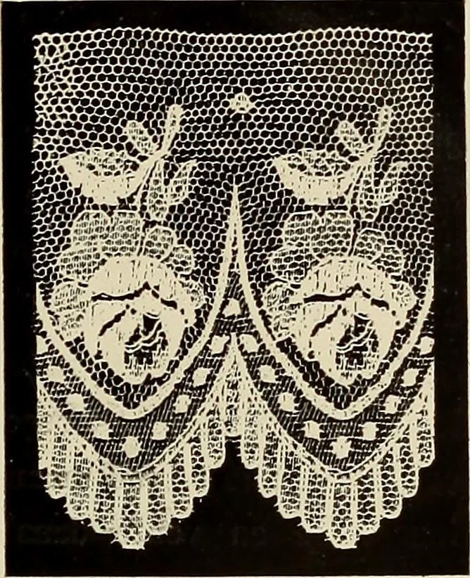 An illustration from L'Industrie des tulles & dentelles mécaniques dans Le Pas-de-Calais, 1815-1900, 1900, leaf 196