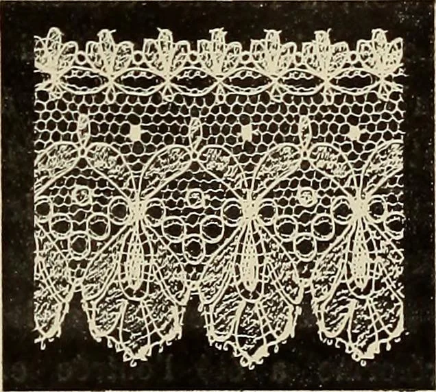 An illustration from L'Industrie des tulles & dentelles mécaniques dans Le Pas-de-Calais, 1815-1900, 1900, leaf 198