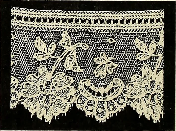 An illustration from L'Industrie des tulles & dentelles mécaniques dans Le Pas-de-Calais, 1815-1900, 1900, leaf 215