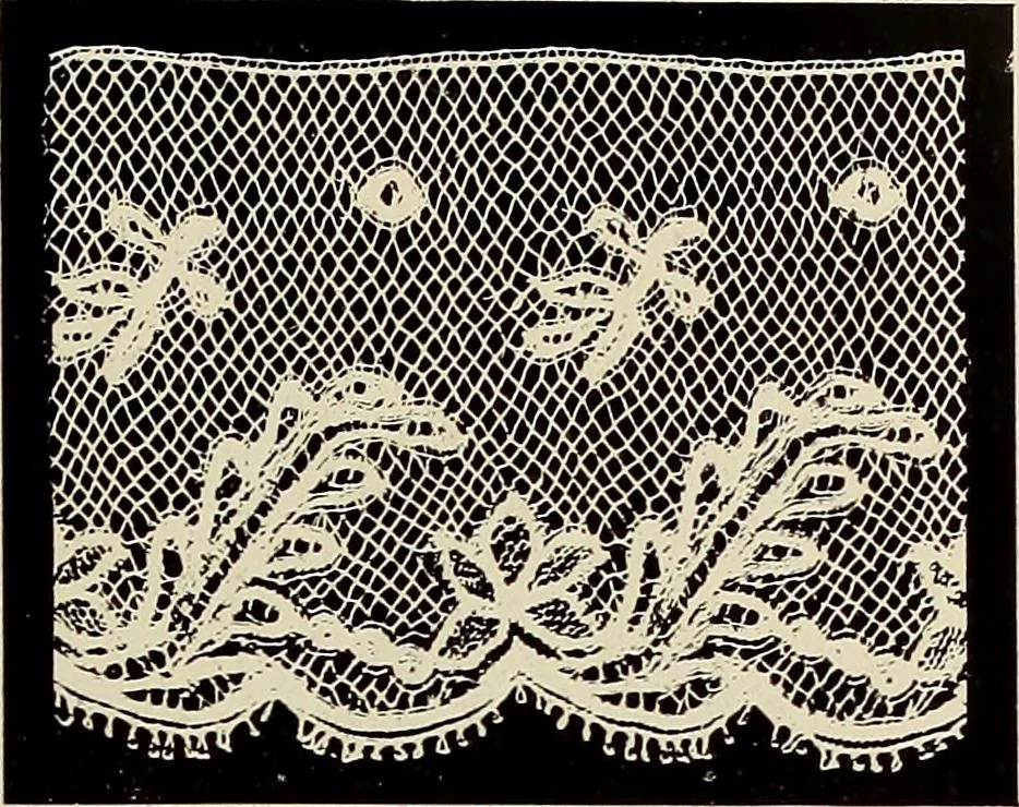 An illustration from L'Industrie des tulles & dentelles mécaniques dans Le Pas-de-Calais, 1815-1900, 1900, leaf 228