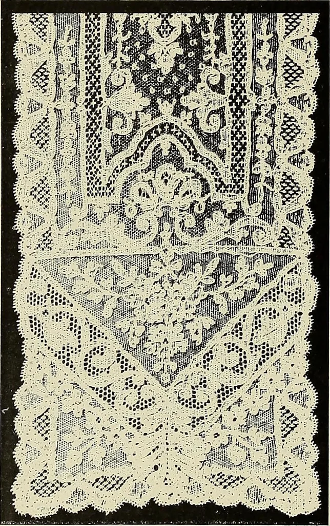 An illustration from L'Industrie des tulles & dentelles mécaniques dans Le Pas-de-Calais, 1815-1900, 1900, leaf 235