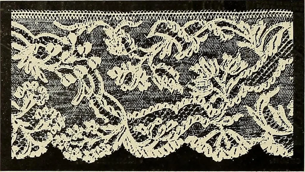 An illustration from L'Industrie des tulles & dentelles mécaniques dans Le Pas-de-Calais, 1815-1900, 1900, leaf 249