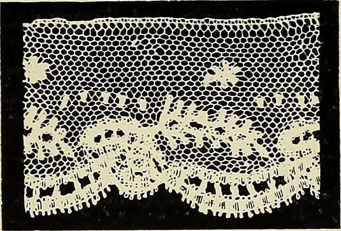 An illustration from L'Industrie des tulles & dentelles mécaniques dans Le Pas-de-Calais, 1815-1900, 1900, leaf 25