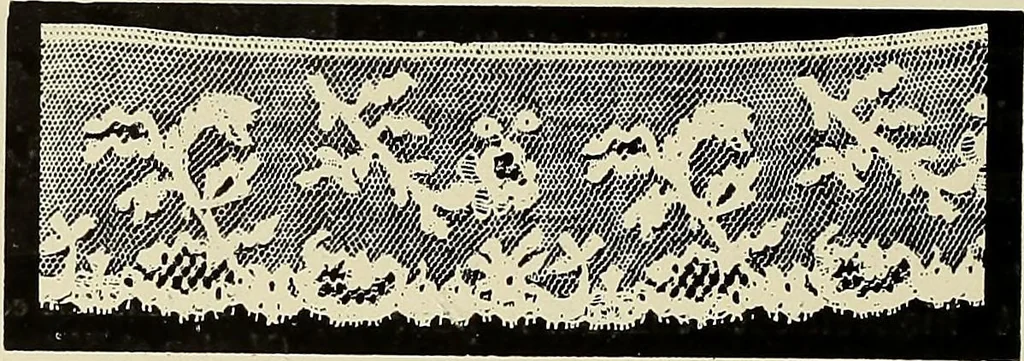 An illustration from L'Industrie des tulles & dentelles mécaniques dans Le Pas-de-Calais, 1815-1900, 1900, leaf 257