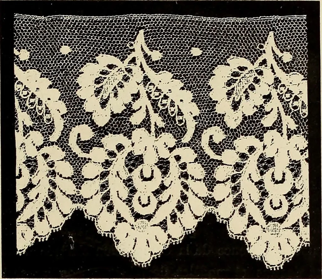 An illustration from L'Industrie des tulles & dentelles mécaniques dans Le Pas-de-Calais, 1815-1900, 1900, leaf 260