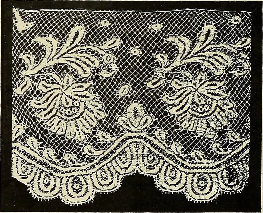 An illustration from L'Industrie des tulles & dentelles mécaniques dans Le Pas-de-Calais, 1815-1900, 1900, leaf 265