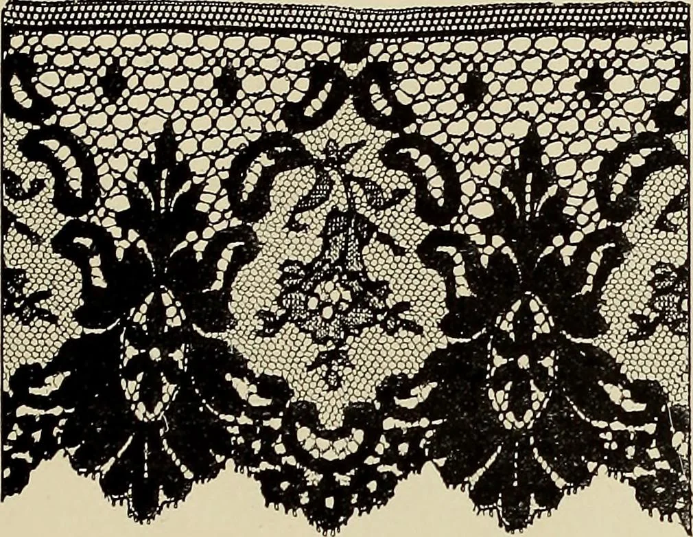 An illustration from L'Industrie des tulles & dentelles mécaniques dans Le Pas-de-Calais, 1815-1900, 1900, leaf 268