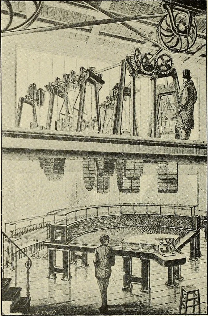 An illustration from L'Industrie des tulles & dentelles mécaniques dans Le Pas-de-Calais, 1815-1900, 1900, leaf 269
