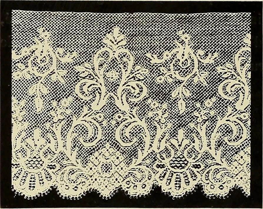 An illustration from L'Industrie des tulles & dentelles mécaniques dans Le Pas-de-Calais, 1815-1900, 1900, leaf 273