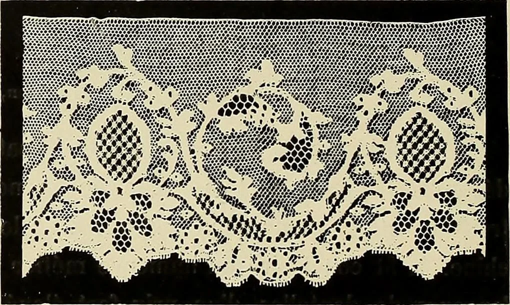 An illustration from L'Industrie des tulles & dentelles mécaniques dans Le Pas-de-Calais, 1815-1900, 1900, leaf 273