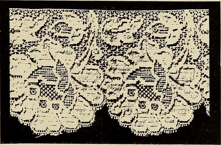 An illustration from L'Industrie des tulles & dentelles mécaniques dans Le Pas-de-Calais, 1815-1900, 1900, leaf 276