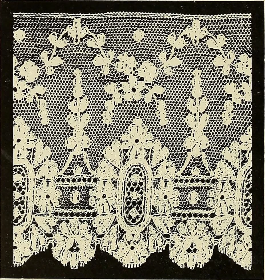 An illustration from L'Industrie des tulles & dentelles mécaniques dans Le Pas-de-Calais, 1815-1900, 1900, leaf 287