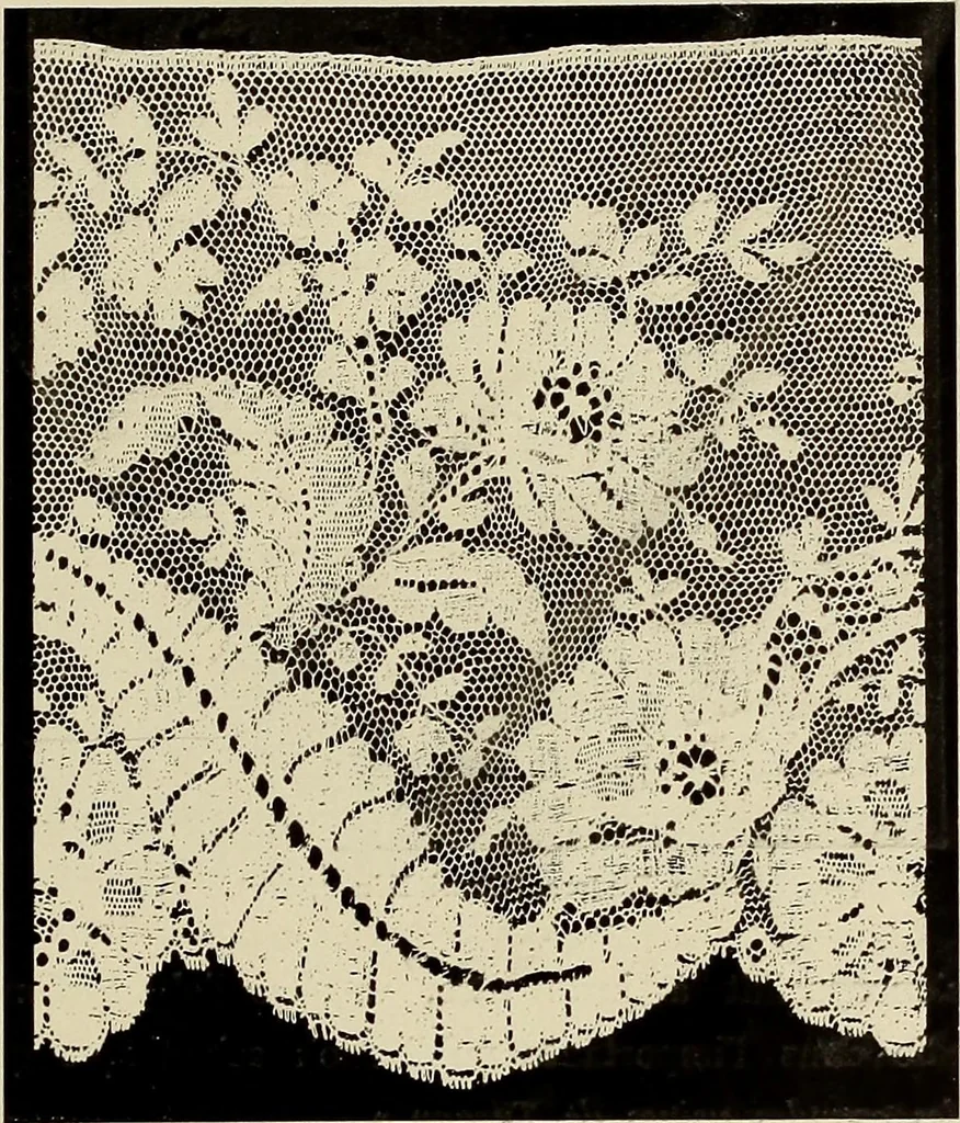 An illustration from L'Industrie des tulles & dentelles mécaniques dans Le Pas-de-Calais, 1815-1900, 1900, leaf 290