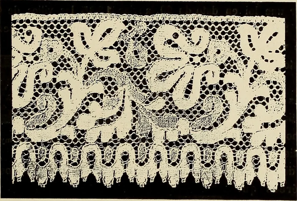 An illustration from L'Industrie des tulles & dentelles mécaniques dans Le Pas-de-Calais, 1815-1900, 1900, leaf 298
