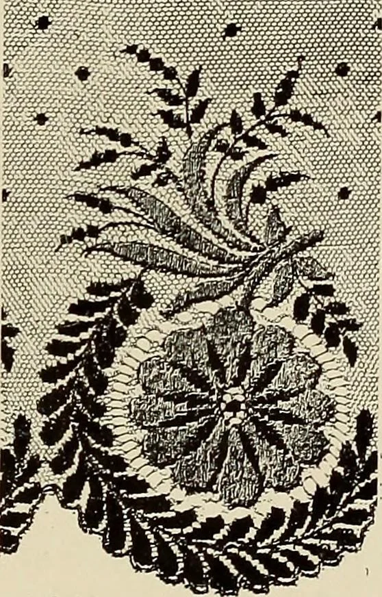 An illustration from L'Industrie des tulles & dentelles mécaniques dans Le Pas-de-Calais, 1815-1900, 1900, leaf 300