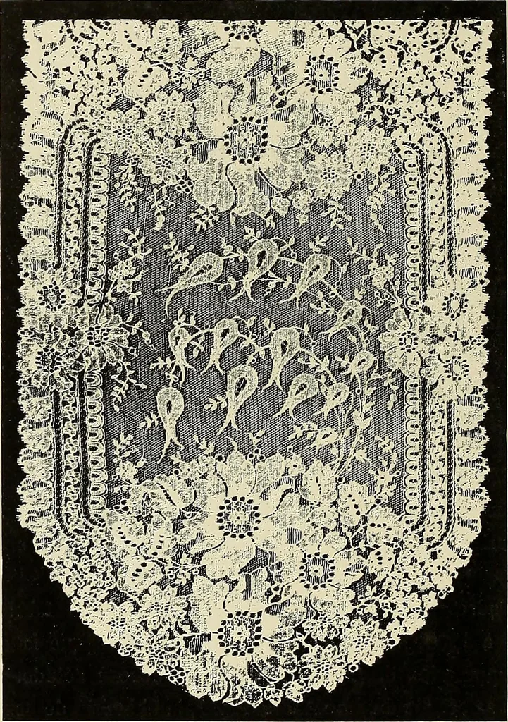 An illustration from L'Industrie des tulles & dentelles mécaniques dans Le Pas-de-Calais, 1815-1900, 1900, leaf 303