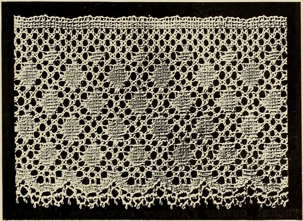 An illustration from L'Industrie des tulles & dentelles mécaniques dans Le Pas-de-Calais, 1815-1900, 1900, leaf 306