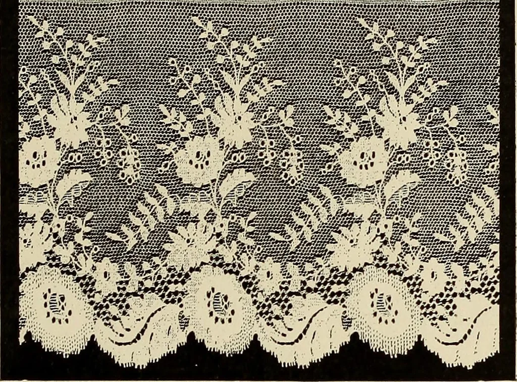 An illustration from L'Industrie des tulles & dentelles mécaniques dans Le Pas-de-Calais, 1815-1900, 1900, leaf 308