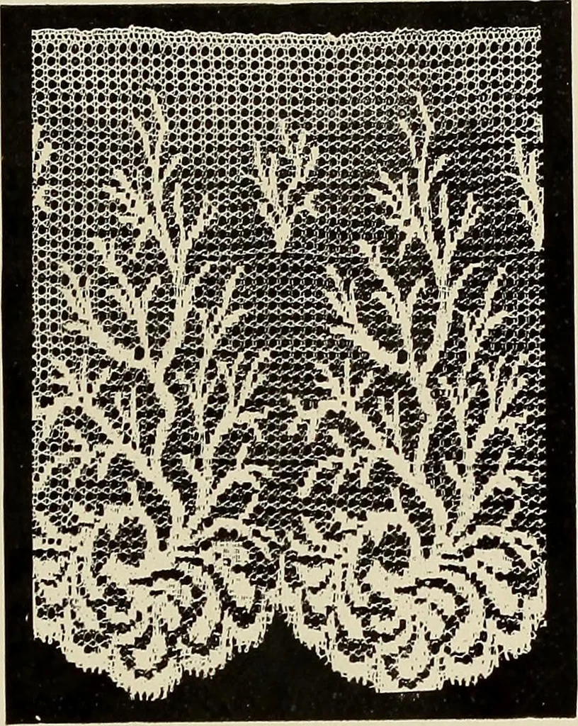 An illustration from L'Industrie des tulles & dentelles mécaniques dans Le Pas-de-Calais, 1815-1900, 1900, leaf 314