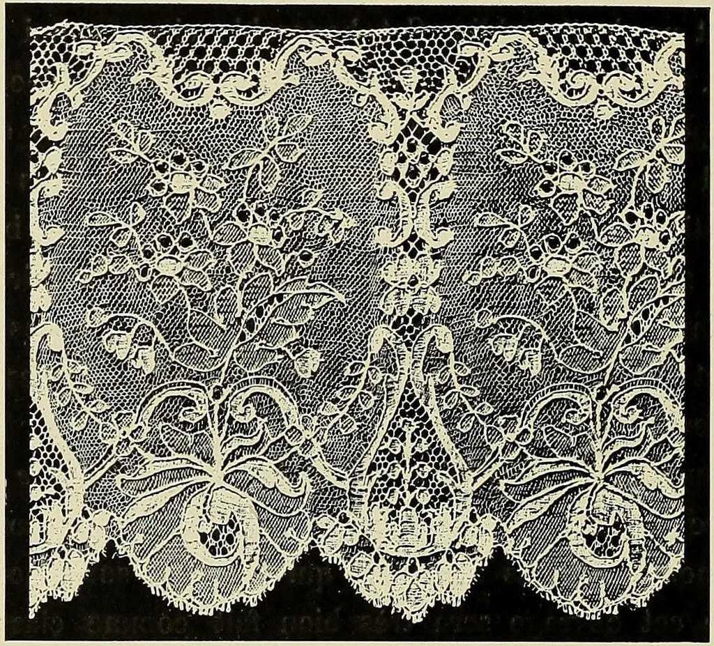 An illustration from L'Industrie des tulles & dentelles mécaniques dans Le Pas-de-Calais, 1815-1900, 1900, leaf 317