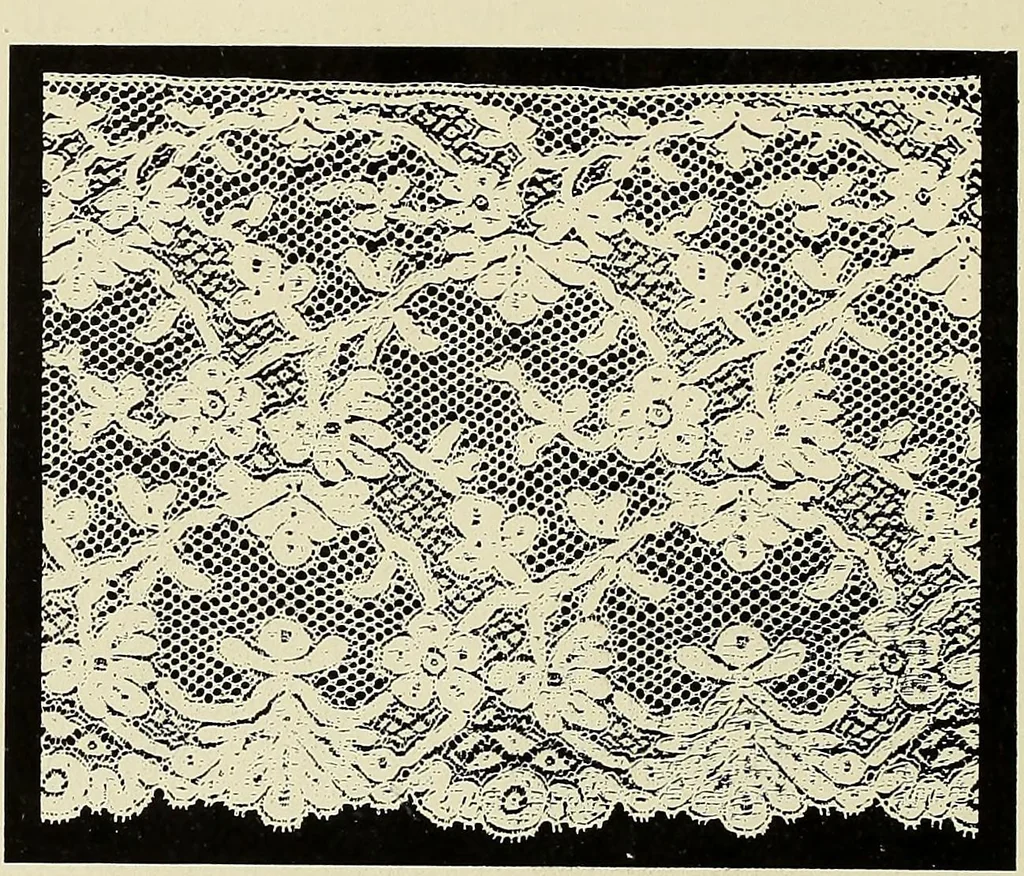An illustration from L'Industrie des tulles & dentelles mécaniques dans Le Pas-de-Calais, 1815-1900, 1900, leaf 339