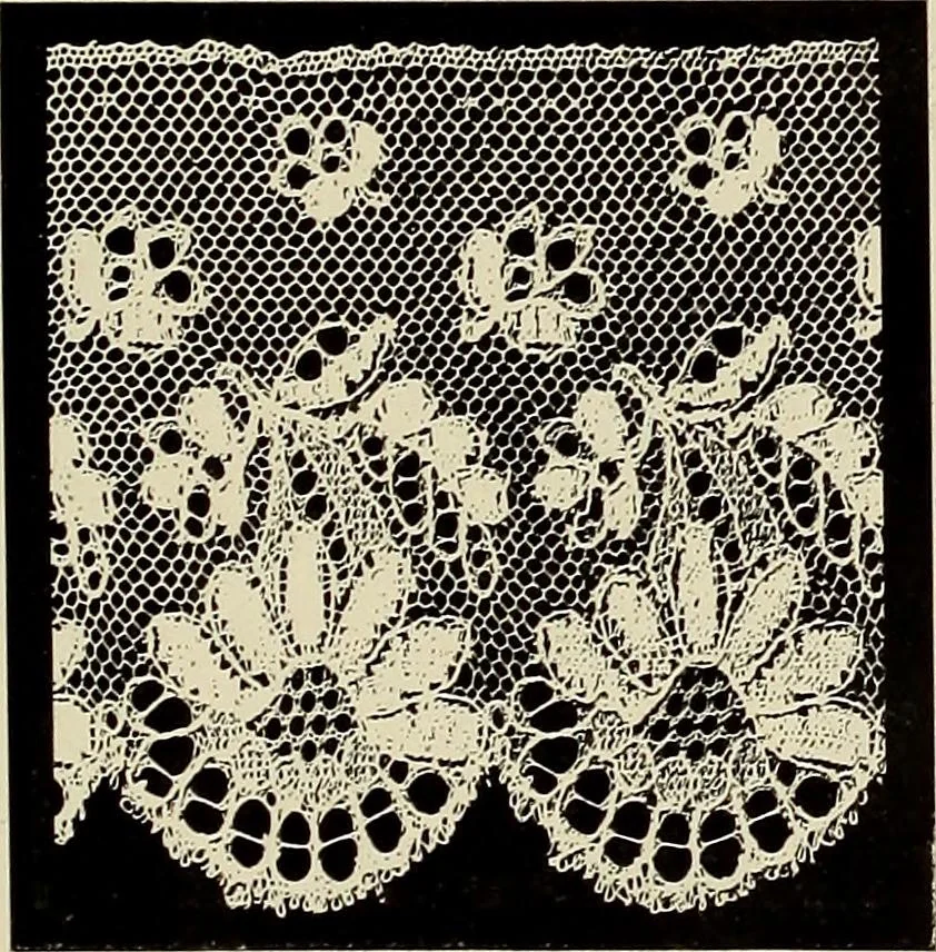 An illustration from L'Industrie des tulles & dentelles mécaniques dans Le Pas-de-Calais, 1815-1900, 1900, leaf 340