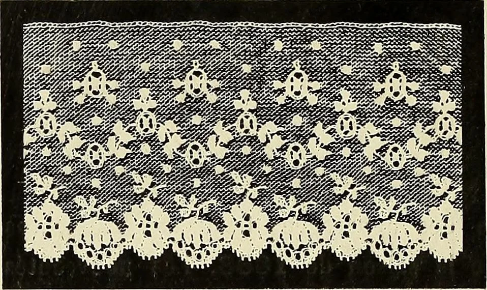 An illustration from L'Industrie des tulles & dentelles mécaniques dans Le Pas-de-Calais, 1815-1900, 1900, leaf 341