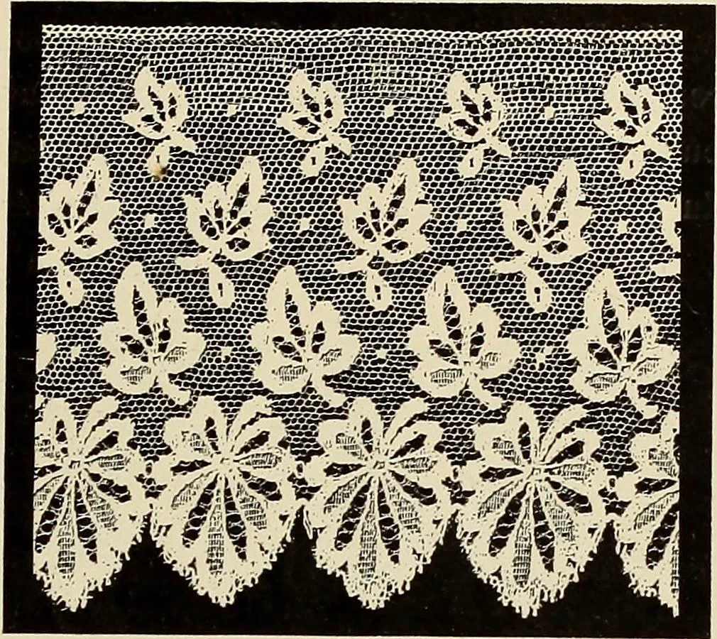 An illustration from L'Industrie des tulles & dentelles mécaniques dans Le Pas-de-Calais, 1815-1900, 1900, leaf 346