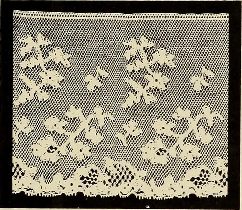 An illustration from L'Industrie des tulles & dentelles mécaniques dans Le Pas-de-Calais, 1815-1900, 1900, leaf 350