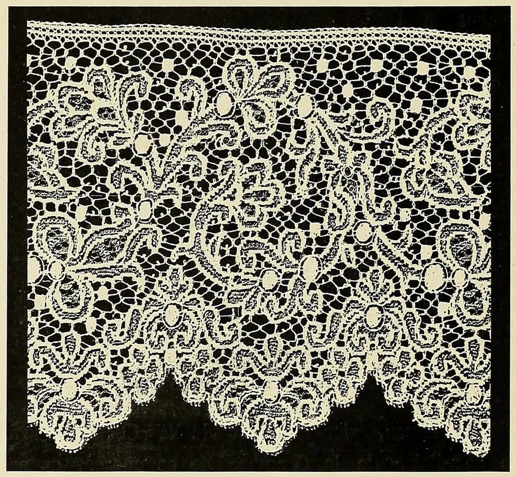 An illustration from L'Industrie des tulles & dentelles mécaniques dans Le Pas-de-Calais, 1815-1900, 1900, leaf 359