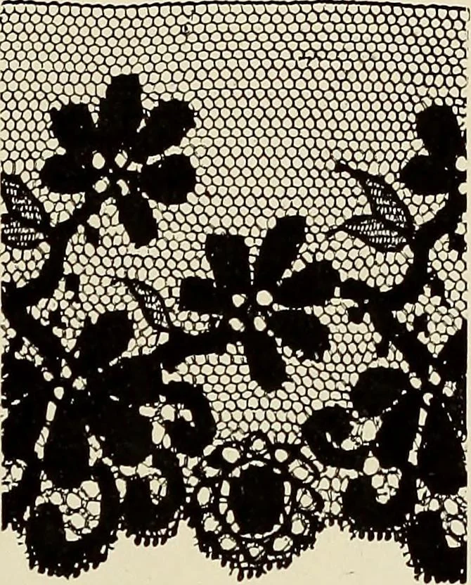 An illustration from L'Industrie des tulles & dentelles mécaniques dans Le Pas-de-Calais, 1815-1900, 1900, leaf 372