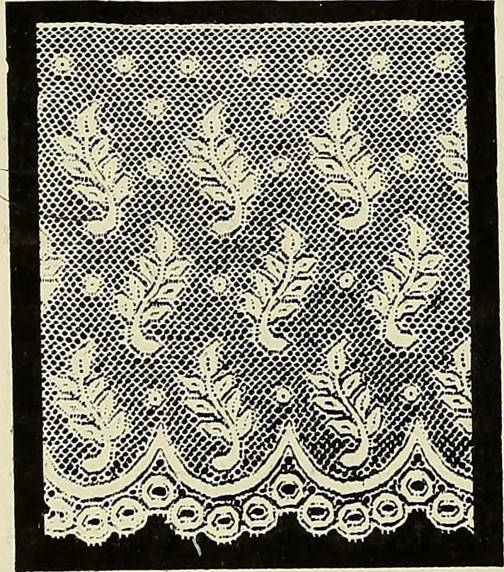 An illustration from L'Industrie des tulles & dentelles mécaniques dans Le Pas-de-Calais, 1815-1900, 1900, leaf 375