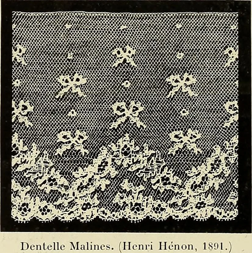 An illustration from L'Industrie des tulles & dentelles mécaniques dans Le Pas-de-Calais, 1815-1900, 1900, leaf 405