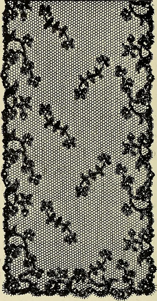 An illustration from L'Industrie des tulles & dentelles mécaniques dans Le Pas-de-Calais, 1815-1900, 1900, leaf 421