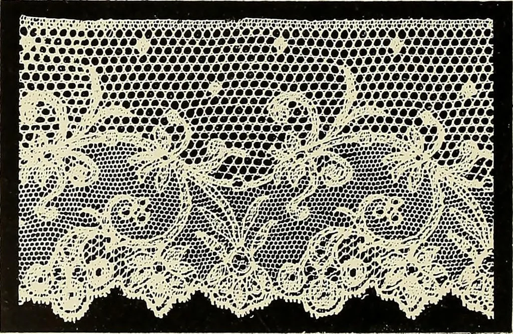 An illustration from L'Industrie des tulles & dentelles mécaniques dans Le Pas-de-Calais, 1815-1900, 1900, leaf 427