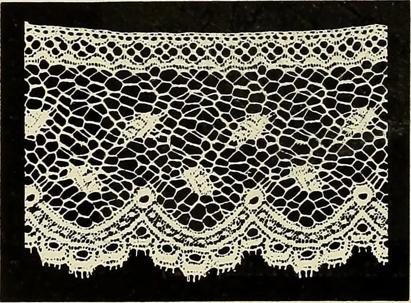 An illustration from L'Industrie des tulles & dentelles mécaniques dans Le Pas-de-Calais, 1815-1900, 1900, leaf 433