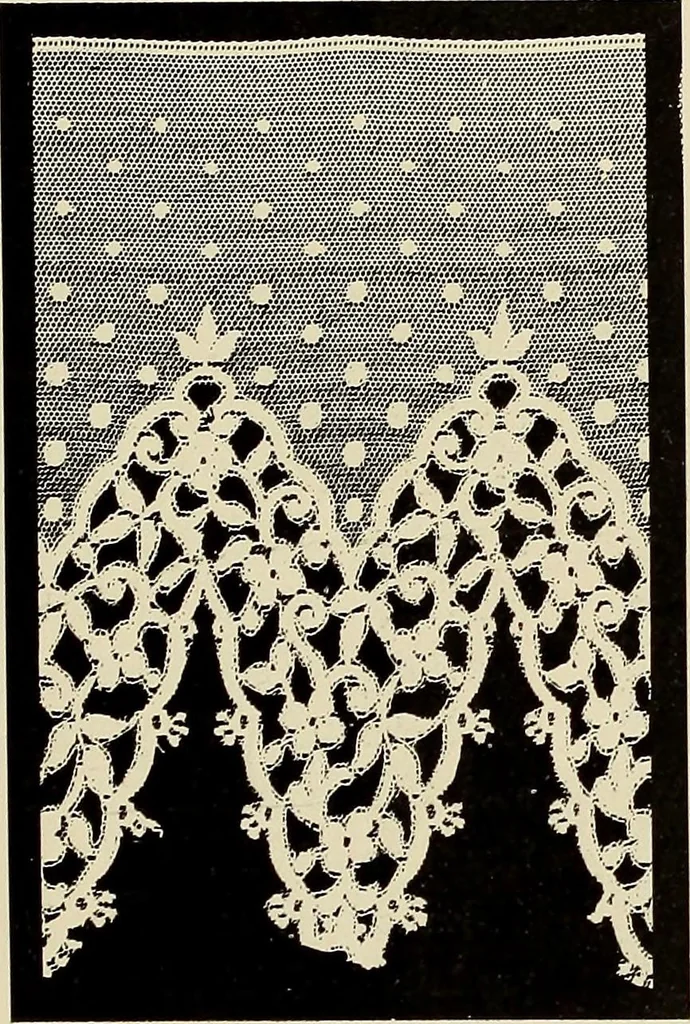 An illustration from L'Industrie des tulles & dentelles mécaniques dans Le Pas-de-Calais, 1815-1900, 1900, leaf 468