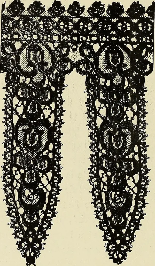 An illustration from L'Industrie des tulles & dentelles mécaniques dans Le Pas-de-Calais, 1815-1900, 1900, leaf 469