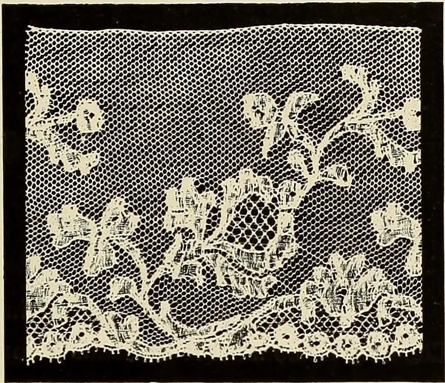 An illustration from L'Industrie des tulles & dentelles mécaniques dans Le Pas-de-Calais, 1815-1900, 1900, leaf 506